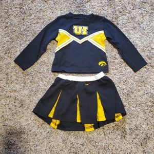 Iowa Hawkeye Cheerleader Outift